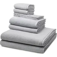 Ross Sonstiges 2 X washandjes 2 X gasten- 2 X douche- 2 X handdoek - in set 8 pack Sensual Skin