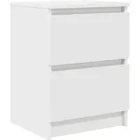 vidaXL Tv-meubel 40x35x54 cm spaanplaat wit