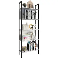 VCM Flakos5 wandkast 5 planken wit.