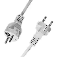 VB Extend Aansluitsnoer + RA 3x2.5mm 5 meter wit Aansluitsnoer + RA 3x2.5mm 5 meter