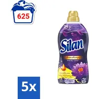 Silan 5 x Aromatherapy - Wasverzachter - Dreamy Lotus - Essentiële Oliën en Langdurige Parfum - 48 Wasbeurten - 1.056L - Wasverzachter - Geur - Essentiële Oliën - Kleding Verzorgen - Wasmachine