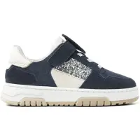 Nubikk Basket Court Jr suède sneakers donkerblauw Meerkleurig - maat 31
