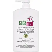 Sebamed Emulsion Without Soap With Olive Oil 1000ml Transparant Kinderen