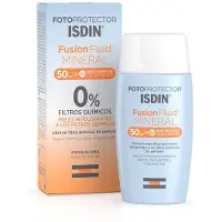 Isdin Fusion Fluid Mineraal Photobescherming 0% Chemische Filters Spf50+ 50 ml