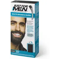Just for men Snor- en baardverf, Echt zwart, 28, 4g