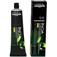 L'Oréal Inoa Geen Ammoniak Permanente Kleur #5.15 60 gr