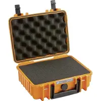 B & W International Outdoor-koffer outdoor.cases Typ 1000 4.1 l (b x h x d) 270 x 215 x 105 mm Oranje 1000/O/SI