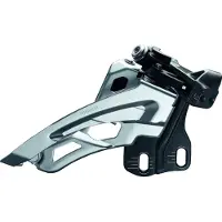Shimano voorderailleur 3 x 10-speed deore fc-m6000 side swing directe montage laag 40-42t zwart