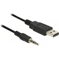 DeLOCK Converter USB 2.0 Type-A male to Serial TTL 3.5 mm 4 pin stereo jack 1.8 m (5 V)