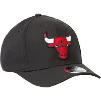 New Era Pet '9FIFTY Chicago Bulls Stretch Snap' zwart