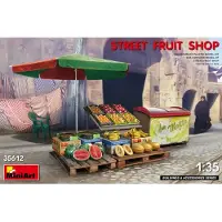 Mini art Modelbouwpakket Militaire voertuigen - 35612 Street Fruit Shop Plastic - 1:35 - Modelbouw