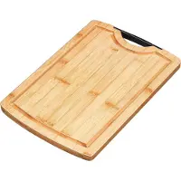 Smile SDB-3 - Snijplank Hout - Met Sapgeul en Handgreep - Naturel (1 stuk)