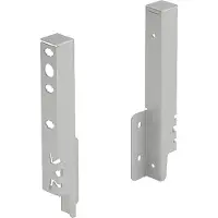 Hettich ArciTech Set achterwandverbinder 186mm zi links/rechts