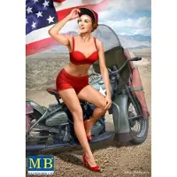 Master Box Modelbouwpakket Militaire voertuigen - MB24001 Pin-up series - Kit #1 - Marylin Plastic - 1:24 - Modelbouw