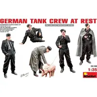 MiniArt - German Tank Crew At Rest (Min35198) - modelbouwsets, hobbybouwspeelgoed voor kinderen, modelverf en accessoires
