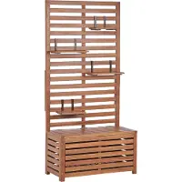 Beliani MATINO - Tuinbank - Lichte houtkleur - Acaciahout