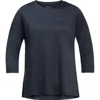 Jack Wolfskin - Women's Crosstrail 3/4 Tee - Longsleeve XL, blauw