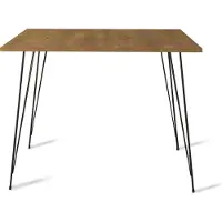 Skye Decor , Sandalf Square - Tafel, Kaukasische eik, 90 x 75 x 90 cm