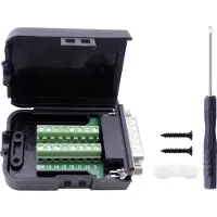 TRU COMPONENTS T1904C092 D-sub male connectorset Aantal polen: 15 Schroeven 1 stuk(s)