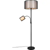 TRIO Design schemerlamp Burton met leeslamp