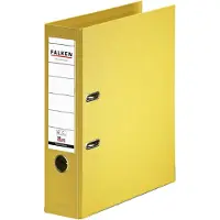 Falken Chromocolor Breed Ordner A4 80 mm Geel 2 Ringen 11285517 Kunststof