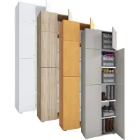 VCM LonaXXL schoenenkast 6 deuren wit.