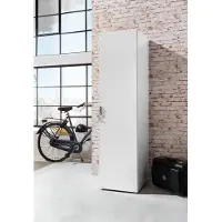 Wimex multiroom concept kledingkast wit houtmateriaal afsluitbaar 54x45x185 cm