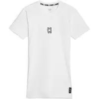 Puma Hoops Team basketbal T-shirt voor Heren, Wit, Maat XS