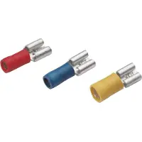 Cimco geïsoleerde vlakstekerhuls 4,8x0,5mm voor 0,5-1mm² - rood per 100 stuks (180254)