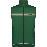 Shimano - Evolve Wind Vest Insulated - Fietsbodywarmer S, groen/olijfgroen
