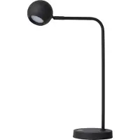 Lucide COMET - Oplaadbare Bureaulamp - Accu/Batterij - LED 3 StepDim - 1x3W 2700K - Zwart
