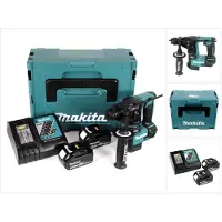 Makita DHR 171 RTJ accuboormachine borstelloos SDS Plus 18V 1,2 J + 2x accu 5,0Ah + oplader + Makpac