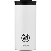 24Bottles Travel Drinkfles 600 ml Capaciteit - ice white