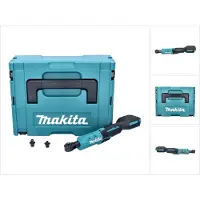 Makita Boormachine + slagboor, DWR 180 ZJ Accu ratelschroevendraaier 18 V 47,5 Nm 1/4" 3/8" + Makpac - zonder accu, zonder lader (Oplaadbare batterij)