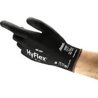 Ansell Mechanische bescherming HyFlex 48-101 Werkhandschoenen PU (Polyurethaan) Zwart Maat 9 12 Paar