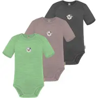 Normani Rompertje/body 'Tauranga' beige / antraciet / groen