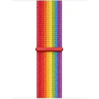 Strap-it Nylon bandje geschikt voor Xiaomi Amazfit Bip / GTS / GTS 2 / GTS 3 / GTS 4 - Mini / Bip Lite / Bip U / Bip U Pro - Regenboog