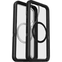 Otterbox Defender Samsung Galaxy S25 Back Cover met Magneet Transparant met Zwarte Rand