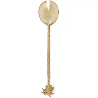 Bazar Bizar De Palm Tree Saladevork - Goud