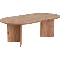 Hannah Home Kalune Design Ovale Salontafel - Sable - 119 x 60 x 40 cm - Atlantic Pine