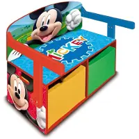 Arditex Disney Mickey 3 In 1 Storage Basket Veelkleurig Kinderen
