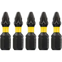 DeWalt Schroefbits - Extreme Impact Torsion - Pz2 Impact - 25mm - 5 Stuks