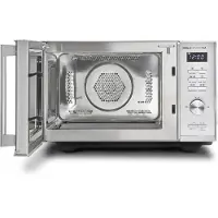 Caso 3355 HCMG 25 Ceramic Chef Mikrowelle 900 W silber