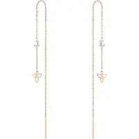 Tamaris Oorbellen rose-goud / transparant