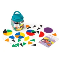 Miniland Fractions Set Veelkleurig Kinderen