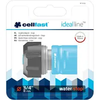 Cellfast Snelle Slangkoppeling met waterstop - Ideal Line PLUS - 3/4"