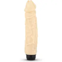 Easytoys - Vibe Collection Jelly Supreme - Realistische Vibrator - 24 cm - Beige