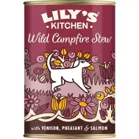 Lily's Kitchen Hondenvoer Nat Wild Campfire Stew Hert - Fazant - Zalm 400 gr