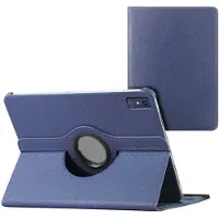 IMoshion 360° draaibare Bookcase voor de Lenovo Tab P12 - Donkerblauw