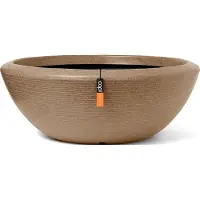 Capi Europe Plantenschaal Granite Taupe D 61 H 25 Cm